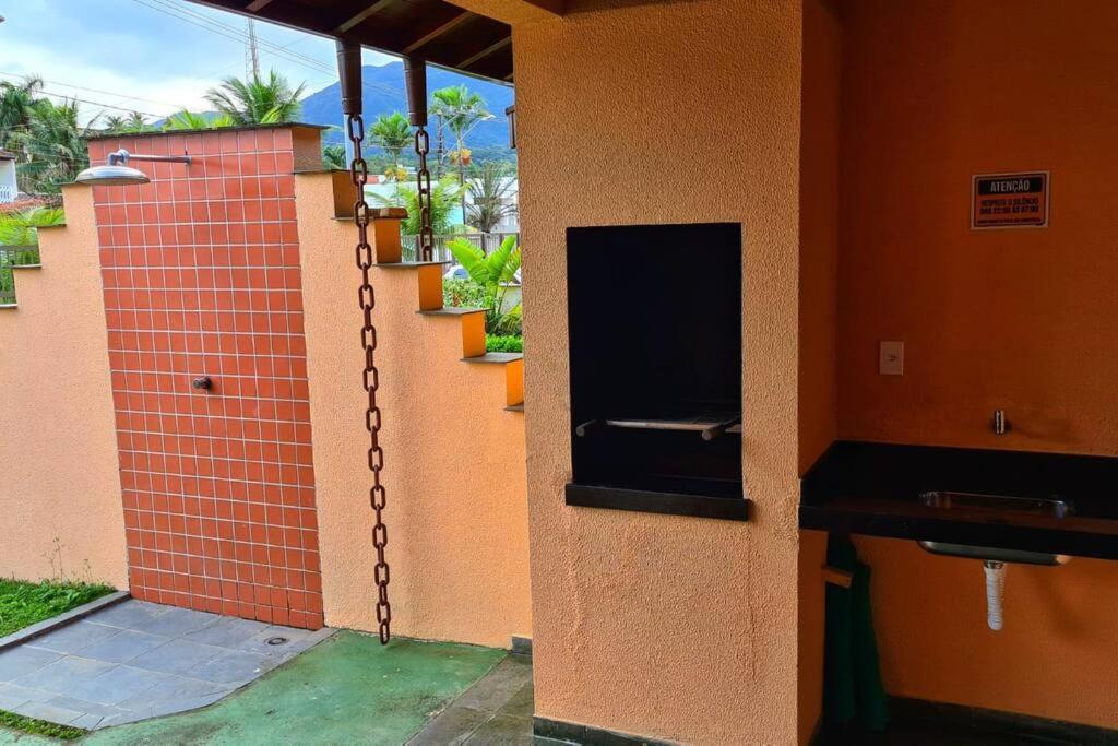 100Mts Da Praia Com Churrasqueira, Piscina E Wi-Fi คารากัวตาตูบา ภายนอก รูปภาพ